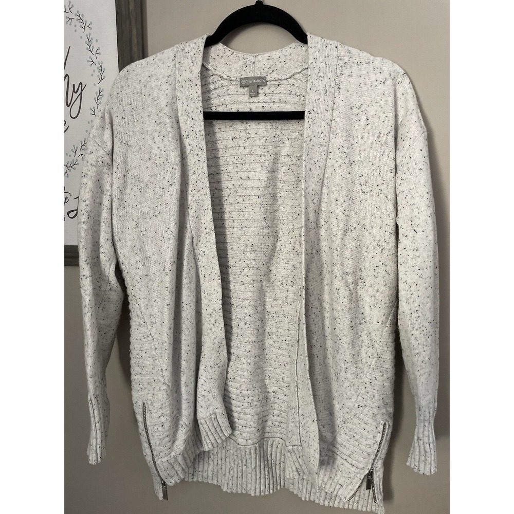 T by Talbots Open Front‎ Cardigan Sweater Size XL Petite